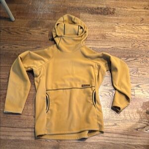 Melanzana Mustard Fleece Pullover